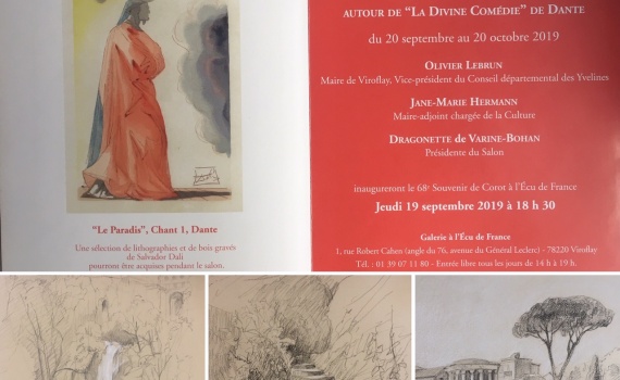 invitation , 30 artistes exposent sous l égide de salvador Dali